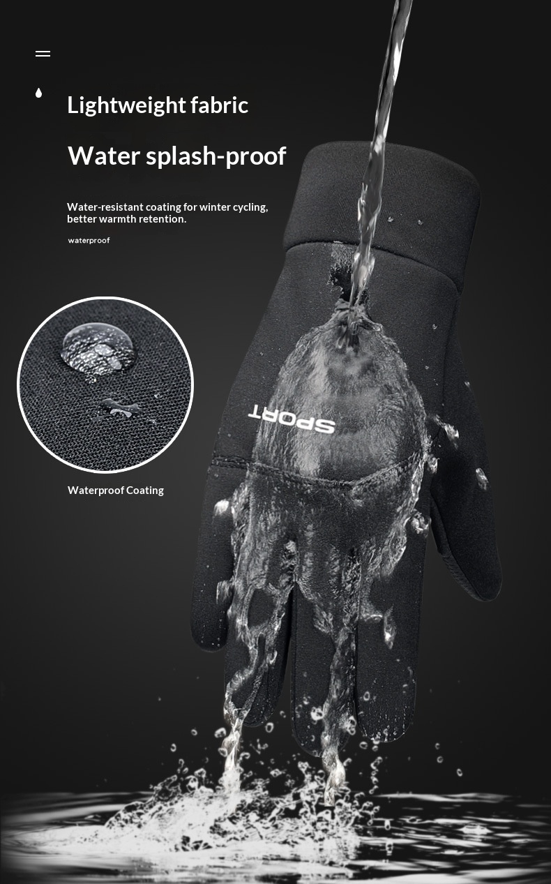 boy Boy Boy Winter Warm Men Full Finger Touch Screen Driving Skiing Waterproof Windproof Coldproof Non-slip Outdoor Riding Gloves_voghion.com