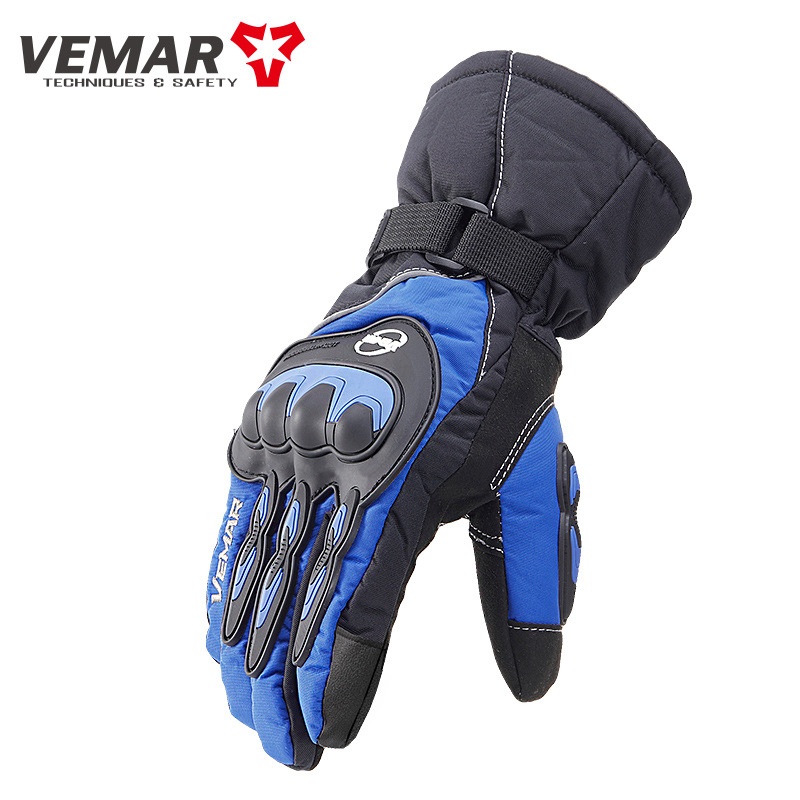 Guanti da moto invernali impermeabili per uomo, guanti da equitazione touchscreen, guanti antivento termici antifreddo per veicoli elettrici_voghion.com