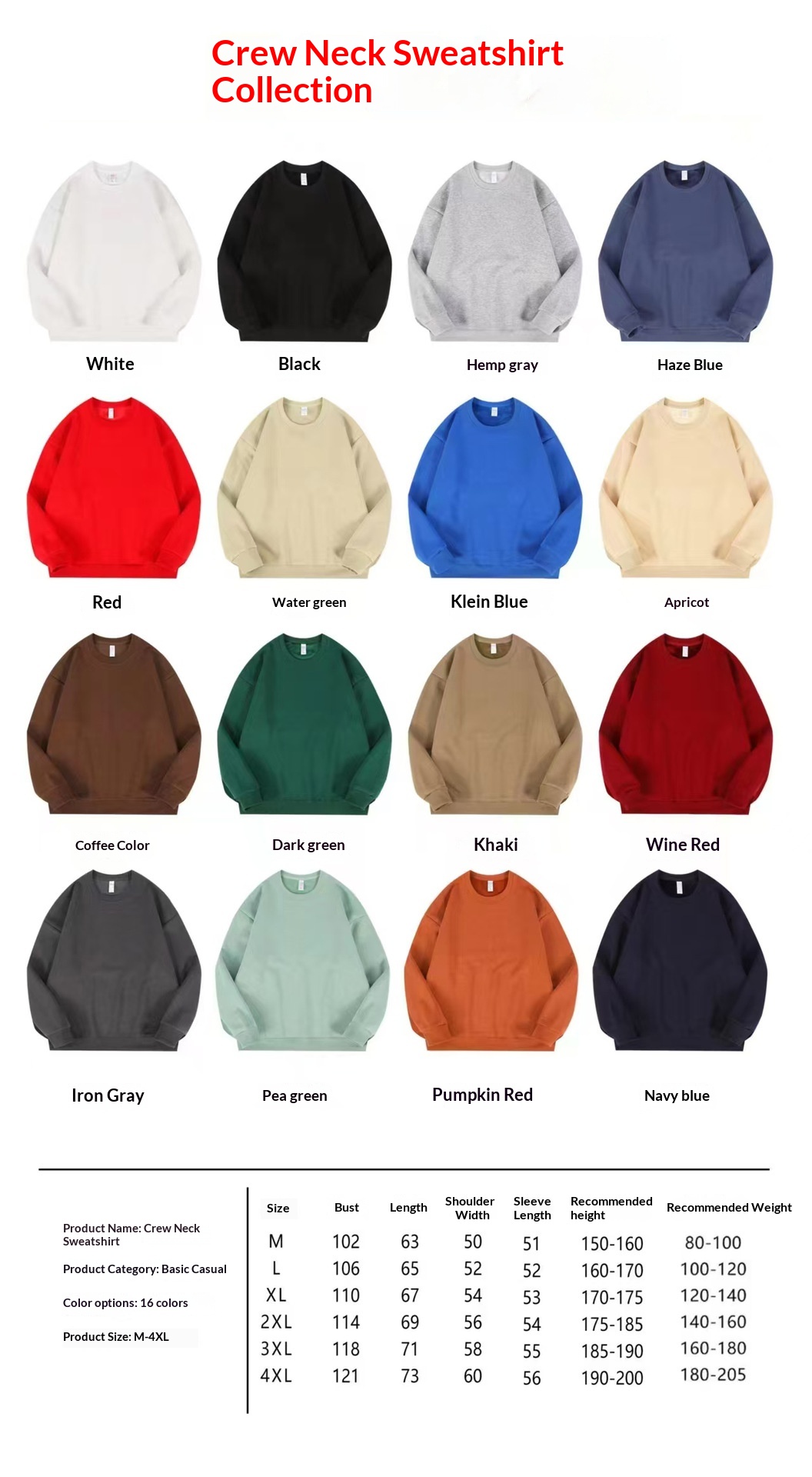 boy Boy Crew Neck Sweatshirt Without Hood Long Sleeve Promotional Shirt Printed Group Class Uniform Activity Wear Buy Get One_voghion.com