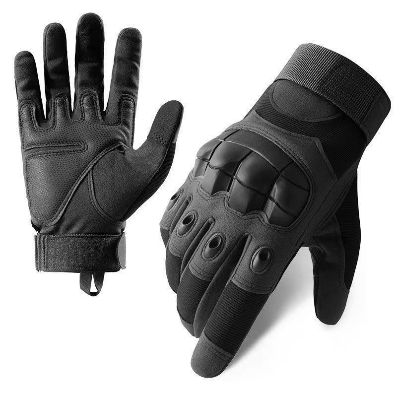 Guanti da sci tattici antifreddo per uomo, da uomo, per allenamento all'aperto, alpinismo, equitazione, antiscivolo, resistenti all'usura, per motociclisti_voghion.com