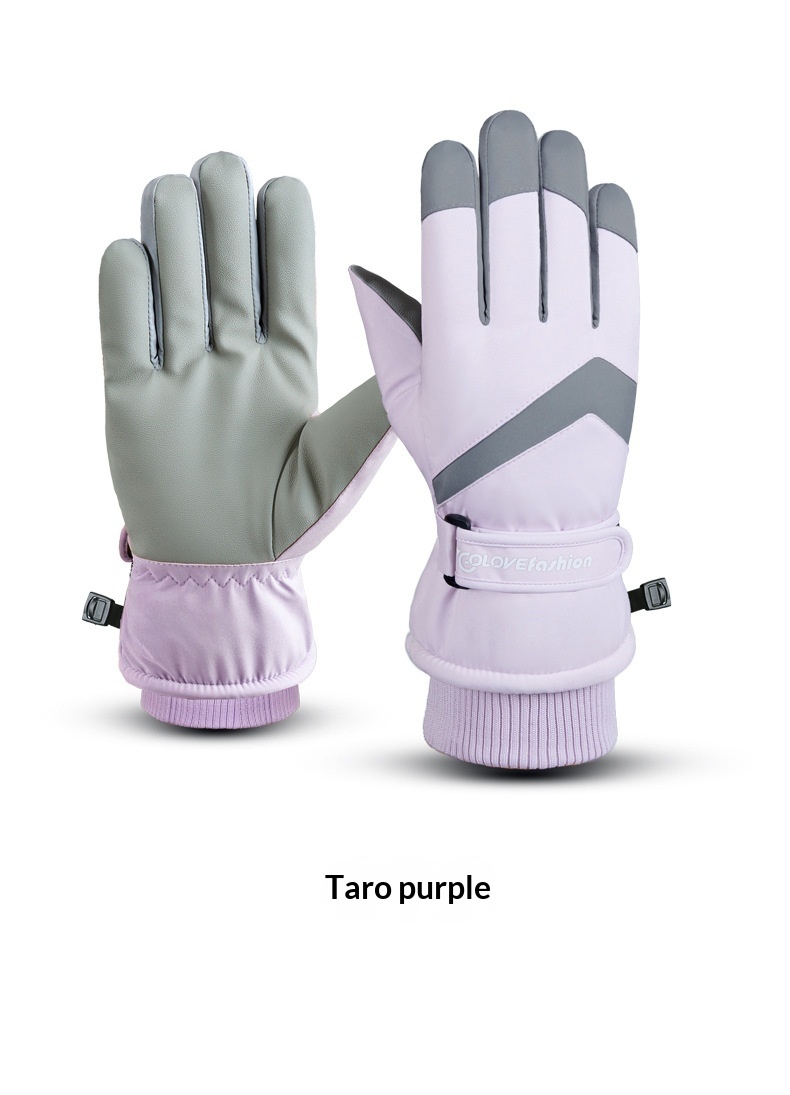 boy Boy Boy Touchscreen Ski For Men And Women, Winter Waterproof, Thickened, Fleece-lined, Warm, Windproof, Cold-resistant, Outdoor_voghion.com