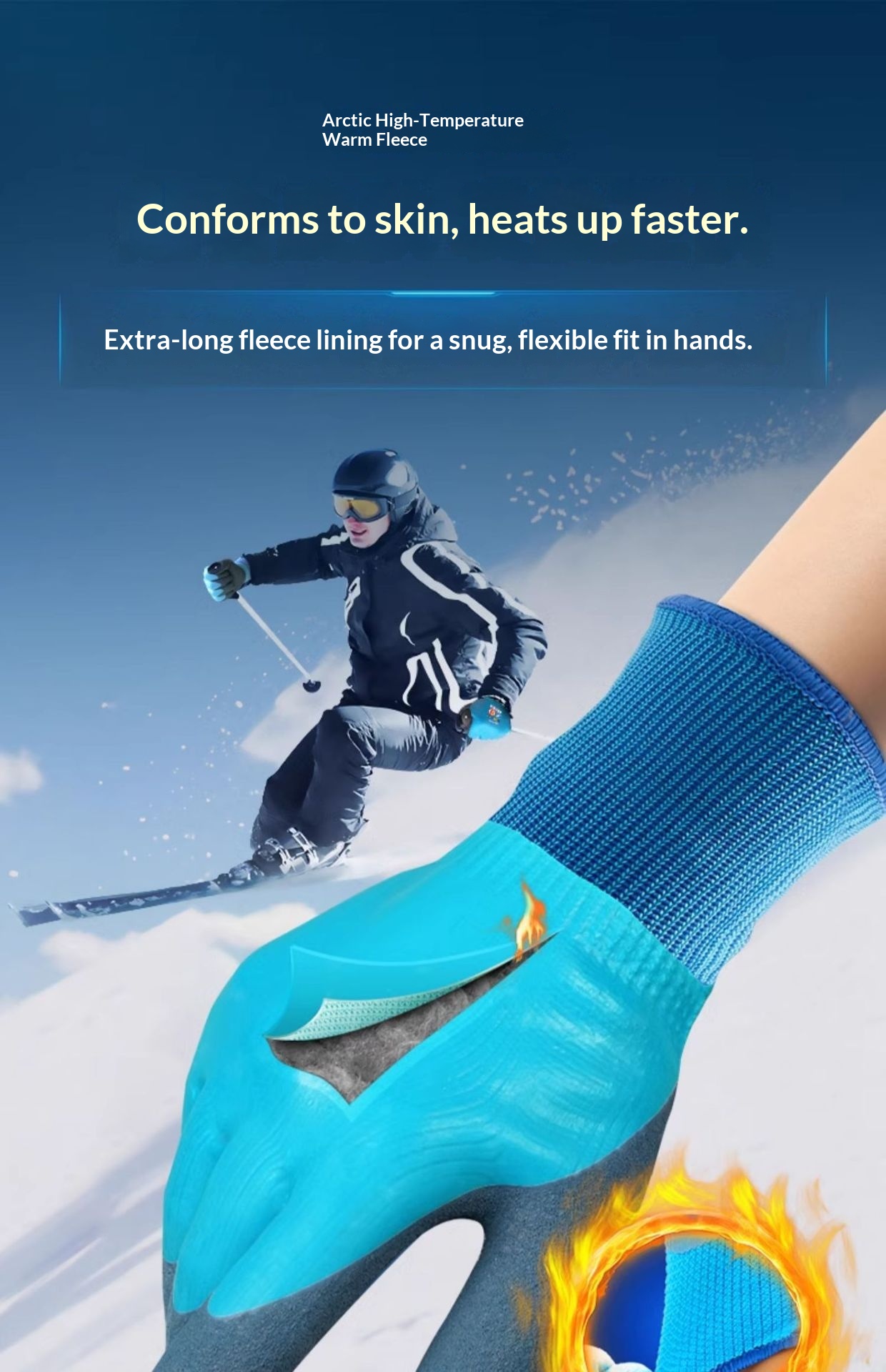 ragazzo Ragazzo Ragazzo Arrampicata #303 Guanti di protezione del lavoro Invernali Foderati in pile Spessi Caldi Anti-freddo Pesca sul ghiaccio Conservazione a freddo Acquatici_voghion.com