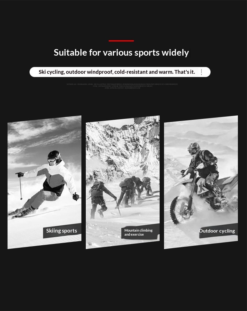 Jungen-Handschuhe, Herren, Polar-Fleece, Winter, Fleece-gefüttert, verdickt, winddicht, kältebeständig, für Outdoor-Aktivitäten wie Reiten und Sport, Touchscreen-kompatibel_voghion.com