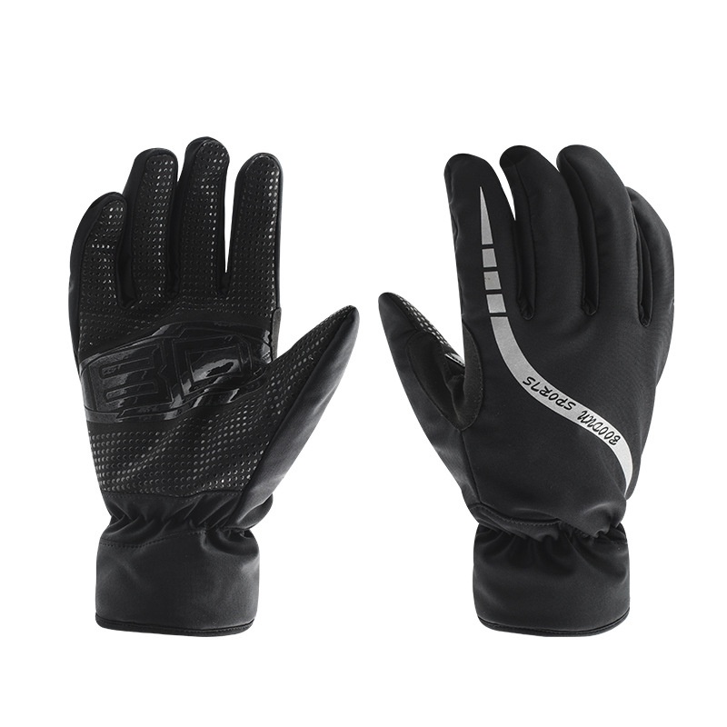 boy Boy Boy Winter 0935 Men's Motorcycle Fleece Lined Thickened Warm Cold-Resistant Water-Repellent Ski Gloves_voghion.com