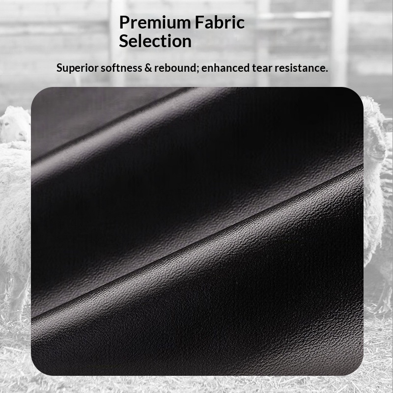 Guanti da uomo caldi in pelle con fodera in pile, spessi, touchscreen, per equitazione all'aperto, antivento, antiscivolo, per guida invernale_voghion.com