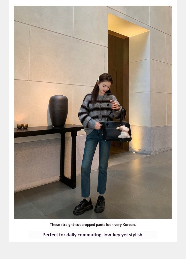 Scarpe da donna in pelle di mucca Voyage, versatili, singole, in stock, classiche britanniche, stile classico, con punta tonda, piccole, con tacco basso, stringate Derby_voghion.com