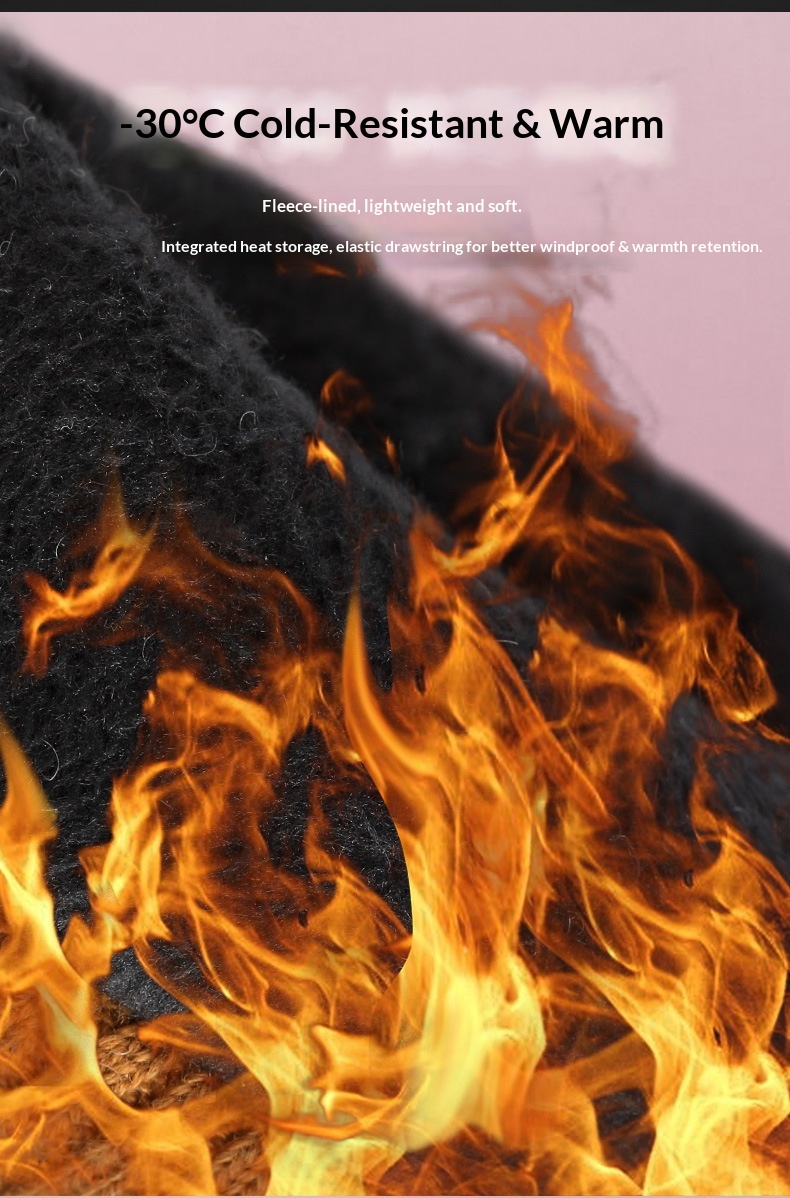 Guanti da sci caldi per coppia, invernali, foderati in pile, per esterni, da moto, antipioggia, antifreddo, antivento, spessi_voghion.com