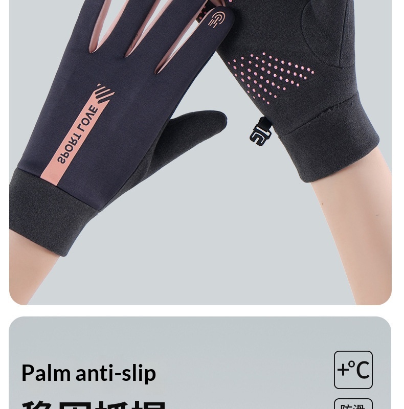 Guanti invernali caldi Boy Boy per donna e uomo, compatibili con touchscreen, antivento, resistenti all'acqua, foderati in pile, spessi_voghion.com