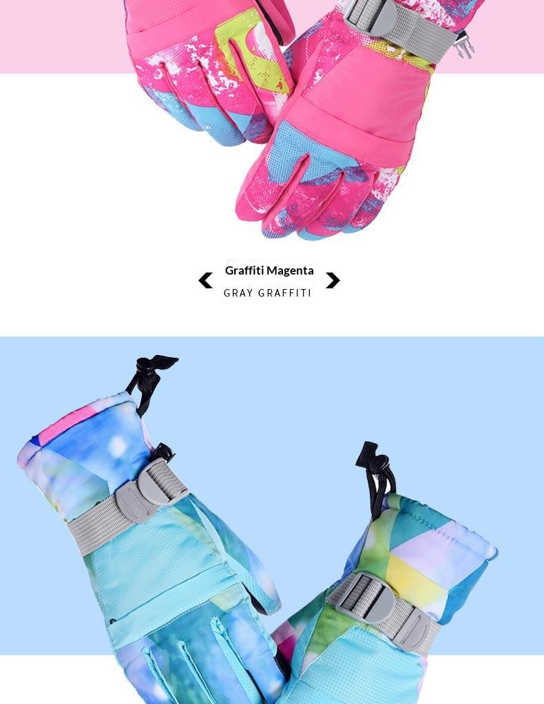 boy Boy Boy Winter Couple Ski Men Outdoor Cycling Waterproof Women Fleece Lined Warm Cold-Proof Five-Finger Touchscreen N07 Gloves_voghion.com