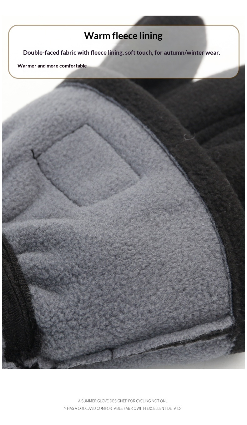 Herren-Winterhandschuhe für Radfahren, Outdoor-Sportarten, kältebeständig, wasserdicht, warm, volle Finger, geeignet für Erwachsene, Skifahren, Autofahren, Touchscreen_voghion.com