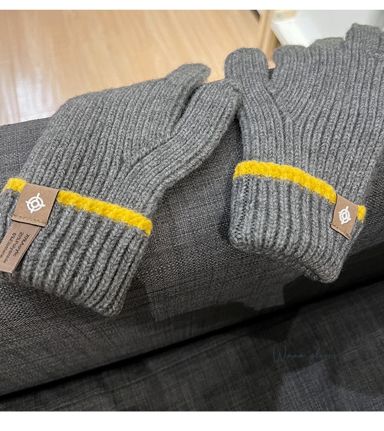 boy Boy Boy Colors You Should Have ~ Fashionable Goodies Warm Women's Knitted Fingerless Gloves For Cold Weather Cycling Winter Men_voghion.com