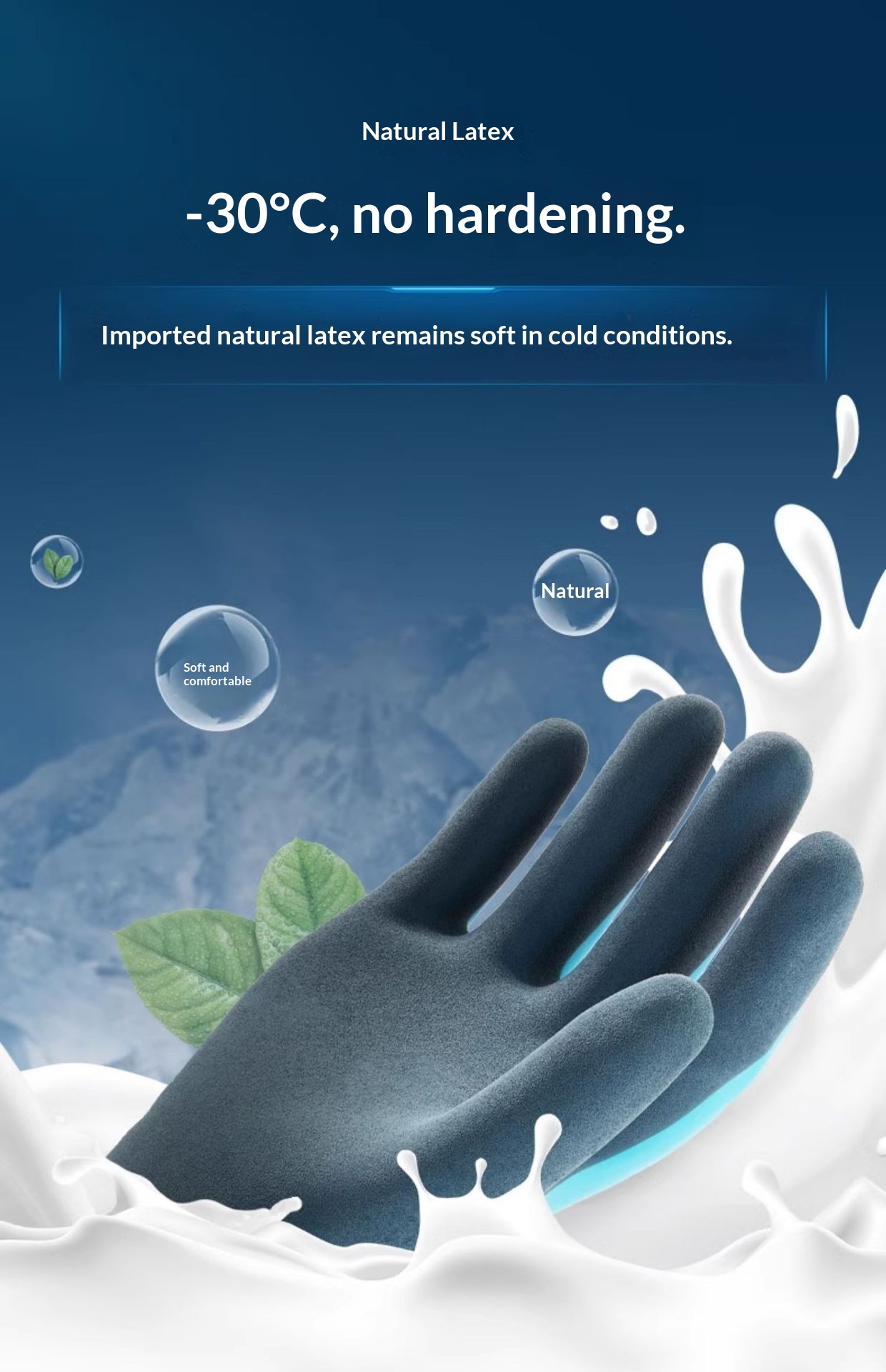 ragazzo Ragazzo Ragazzo Arrampicata #303 Guanti di protezione del lavoro Invernali Foderati in pile Spessi Caldi Anti-freddo Pesca sul ghiaccio Conservazione a freddo Acquatici_voghion.com