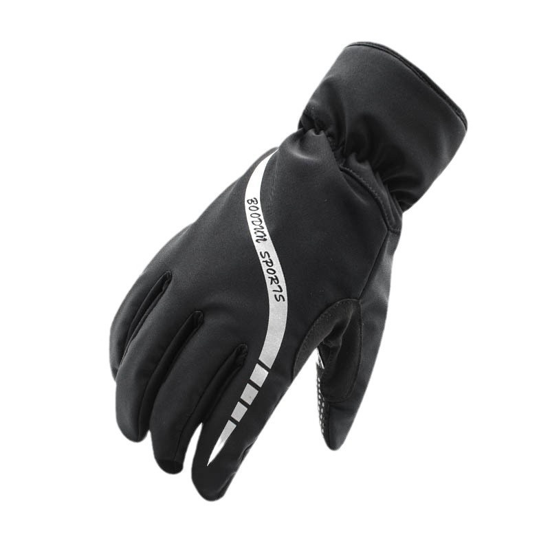boy Boy Boy Winter 0935 Men's Motorcycle Fleece Lined Thickened Warm Cold-Resistant Water-Repellent Ski Gloves_voghion.com