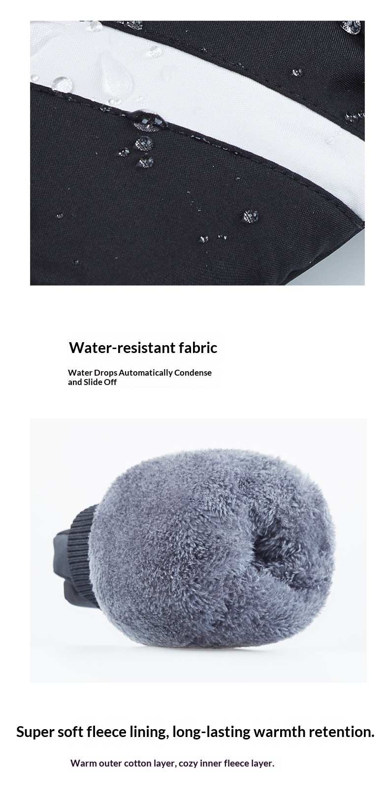 boy Boy Boy Touchscreen Ski For Men And Women, Winter Waterproof, Thickened, Fleece-lined, Warm, Windproof, Cold-resistant, Outdoor_voghion.com