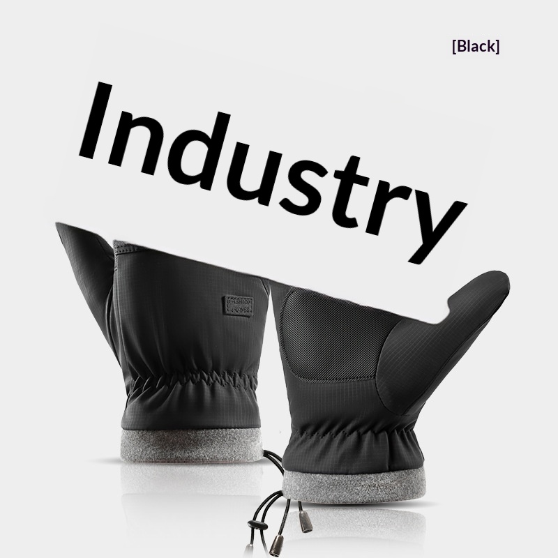 Ragazzo Ragazzo Ragazzo Nuovo Caldo Uomo Inverno Foderato in Pile Addensato Antiscivolo Guanti Antivento per Sci Ciclismo all'Aperto per Donna Produttore_voghion.com