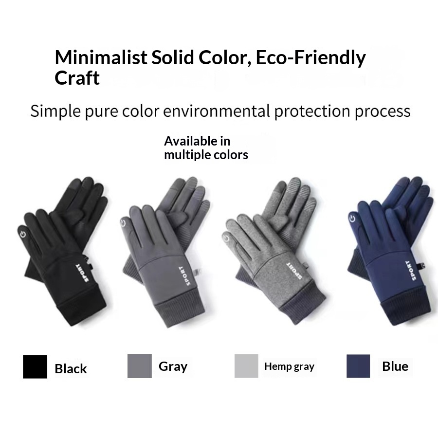 boy Boy Boy Cross-Border Switch Winter Men's Cycling Electric Bicycle Sports Outdoor Warm Gloves_voghion.com