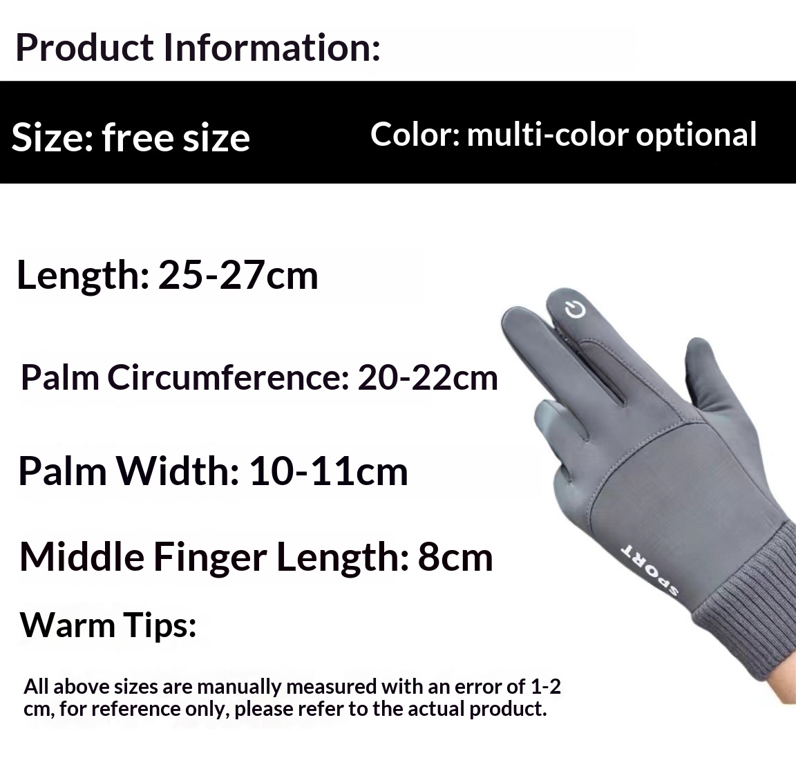 boy Boy Boy Cross-Border Switch Winter Men's Cycling Electric Bicycle Sports Outdoor Warm Gloves_voghion.com