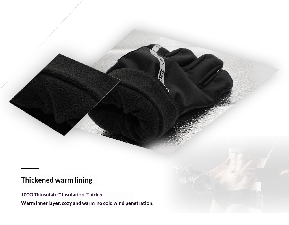 boy Boy Boy Winter 0935 Men's Motorcycle Fleece Lined Thickened Warm Cold-Resistant Water-Repellent Ski Gloves_voghion.com