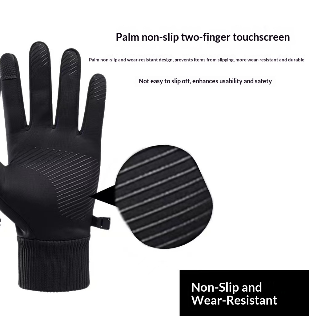 boy Boy Boy Cross-Border Switch Winter Men's Cycling Electric Bicycle Sports Outdoor Warm Gloves_voghion.com