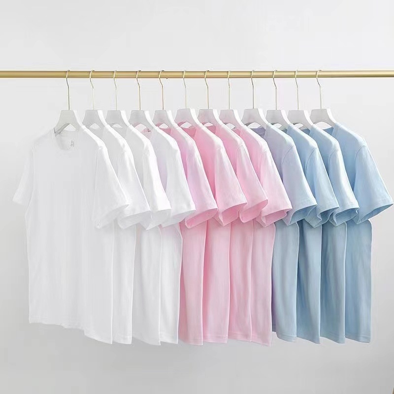 ragazzo Ragazzo Maglietta da lavoro in puro cotone pesante da 300 g, uniforme da uomo, pubblicità, corta, stampata all'ingrosso, tinta unita, mezza manica_voghion.com