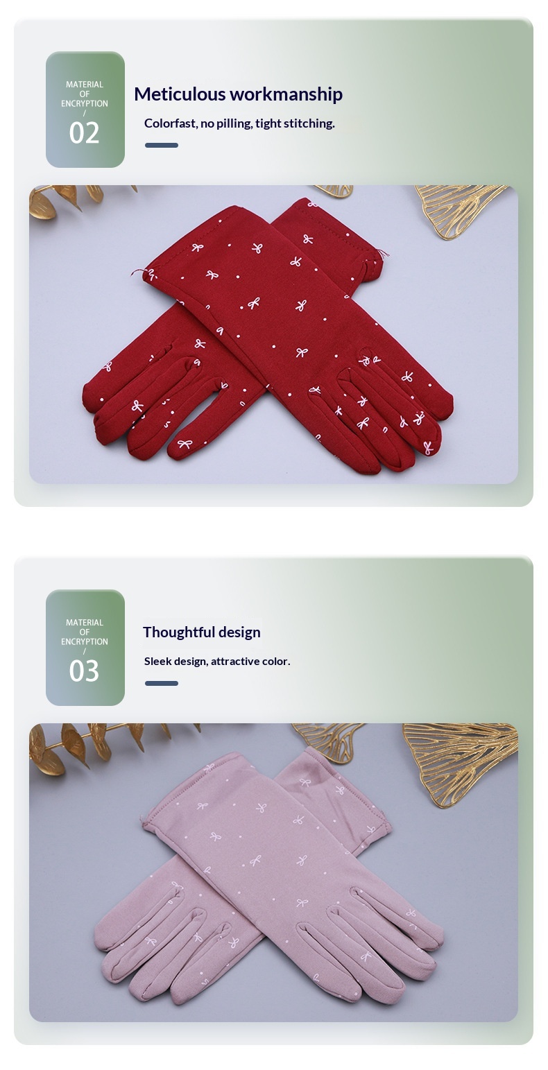 Guanti da uomo e da donna in seta al latte, caldi e resistenti al freddo, con fiocco, per ciclismo, autunno e inverno_voghion.com