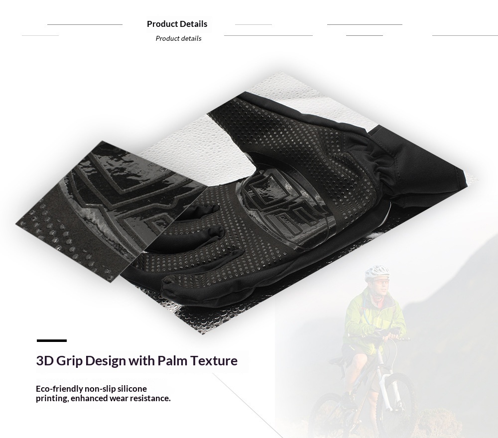 boy Boy Boy Winter 0935 Men's Motorcycle Fleece Lined Thickened Warm Cold-Resistant Water-Repellent Ski Gloves_voghion.com