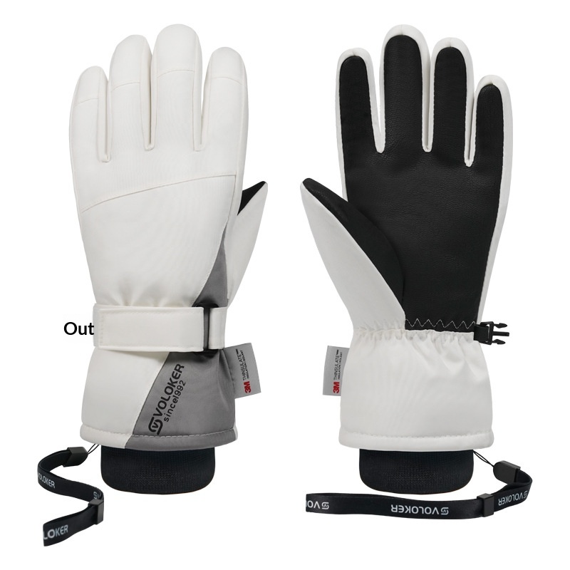 ragazzo Ragazzo Ragazzo Caldo Pile Foderato Sci Autunno Inverno Ciclismo Donna Touchscreen Guanti Uomo Transfrontaliero All'ingrosso Alto_voghion.com