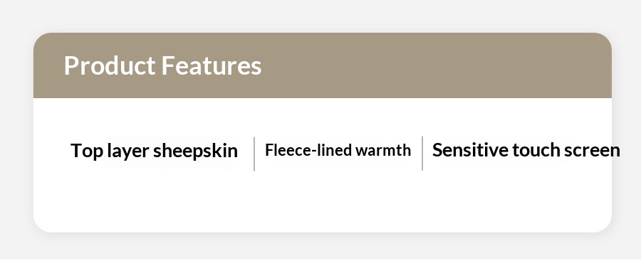 Guanti da uomo caldi in pelle con fodera in pile, spessi, touchscreen, per equitazione all'aperto, antivento, antiscivolo, per guida invernale_voghion.com