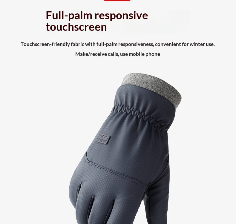 Ragazzo Ragazzo Ragazzo Nuovo Caldo Uomo Inverno Foderato in Pile Addensato Antiscivolo Guanti Antivento per Sci Ciclismo all'Aperto per Donna Produttore_voghion.com
