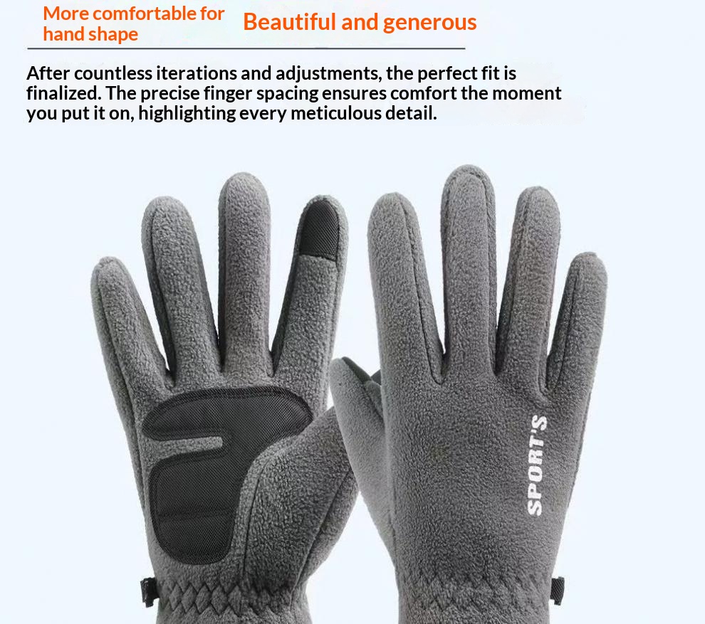 Boy Boy Boy Warme, kältebeständige Angeljacke für Herren, Herbst und Winter, winddicht, Touchscreen, dickes Fleece, Klapphülle, Wildleder, reflektierend_voghion.com