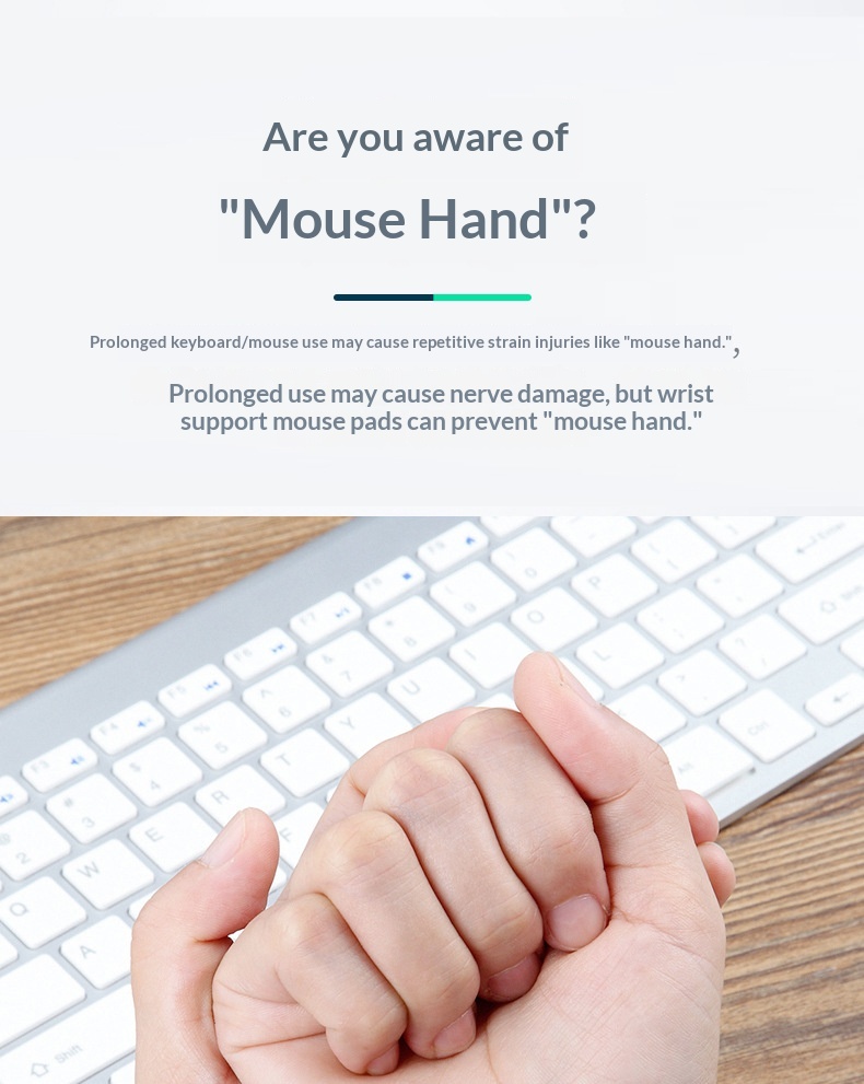 NeoGear NeoGear NeoGear Factory Direct Sale Chest Muscle Man 3D Silicone Wrist Mouse Memory Foam Desk Mat Hand Rest Thickened Office Gaming Pad_voghion.com