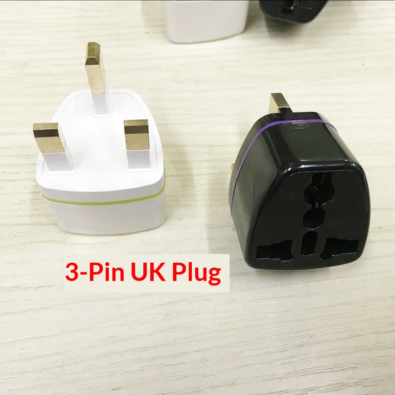 NeoGear NeoGear NeoGear NeoGear Global Travel Pure UK Plug US AU To DE EU Power Adapter Full Copper PC Shell_voghion.com