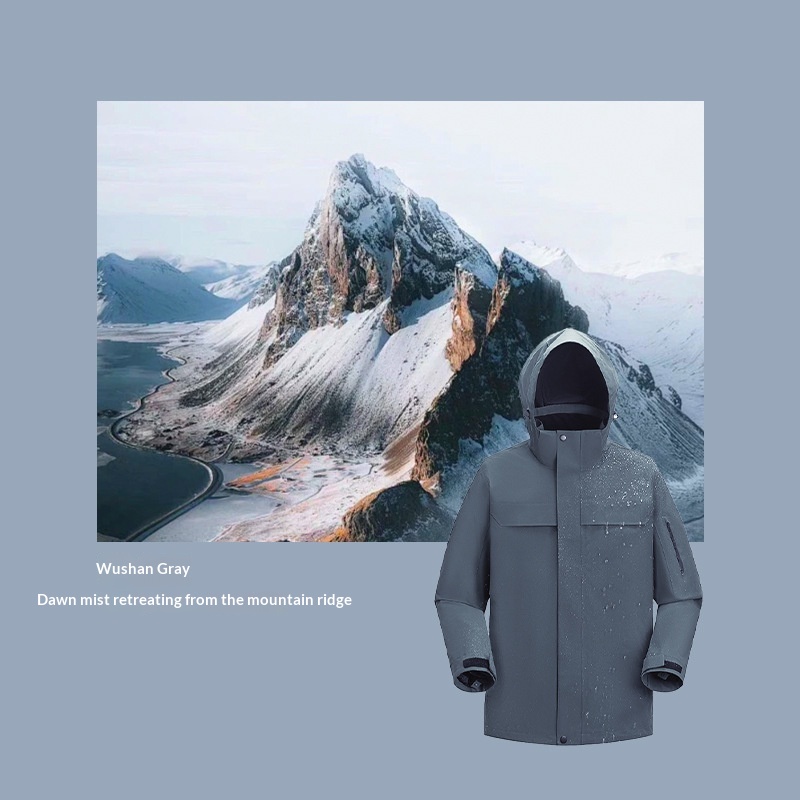 boy Boy Tuo Road Same Style Jacket Women Three-in-One Men Outdoor Windproof Waterproof Mountaineering Clothing Coat Enterprise_voghion.com