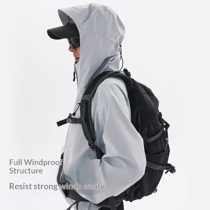 Boy Bird House Jacke im gleichen Stil für Damen, einlagige Herren-Wanderjacke, hohe Atmungsaktivität und Feuchtigkeitsdurchlässigkeit_voghion.com