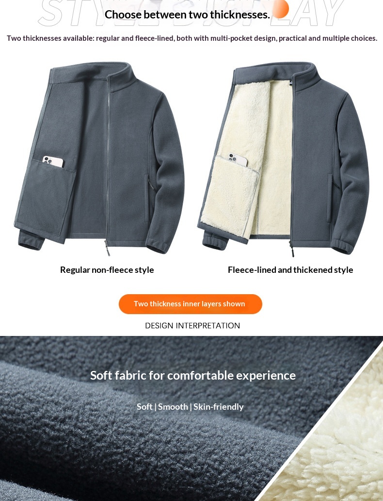 boy Boy Autumn Winter Lamb Wool Men's Jacket Fleece Lined Oversized Loose Warm Coat For Men Plus Size_voghion.com