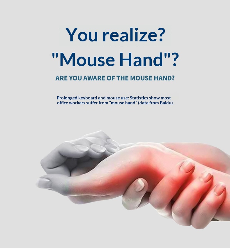 NeoGear NeoGear NeoGear Neue Maus-Tastatur-Handauflage, trendiges, niedliches, rutschfestes Handgelenkpolster, Französische Bulldogge 3D, Großhandel_voghion.com