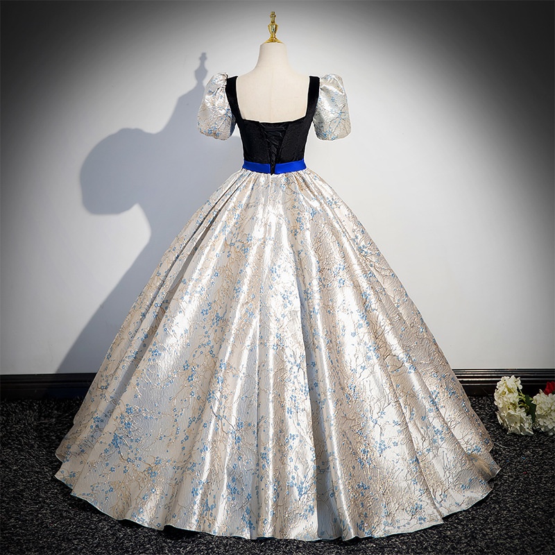 ChicShe Evening Elegant Performance Costume Student Vocal Exam High-end Stage Bel Canto Solo Puffy Dress Banquet Host_voghion.com