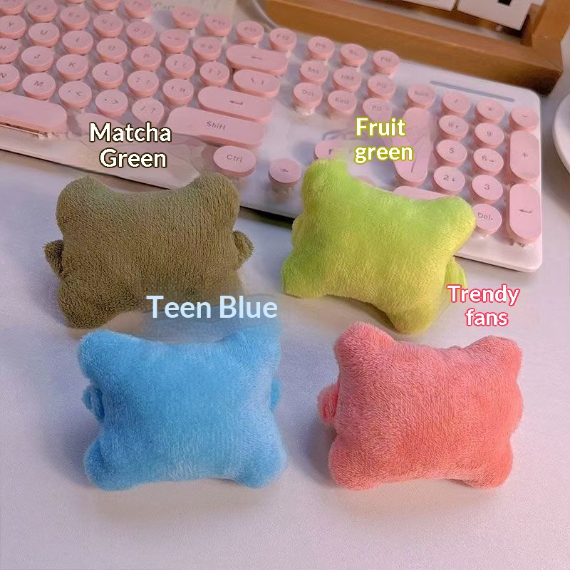 NeoGear NeoGear NeoGear NeoGear Cute Support Elastic Band Fresh Plaid Small Pillow Mouse Pad Typing Office Wrist Cushion_voghion.com