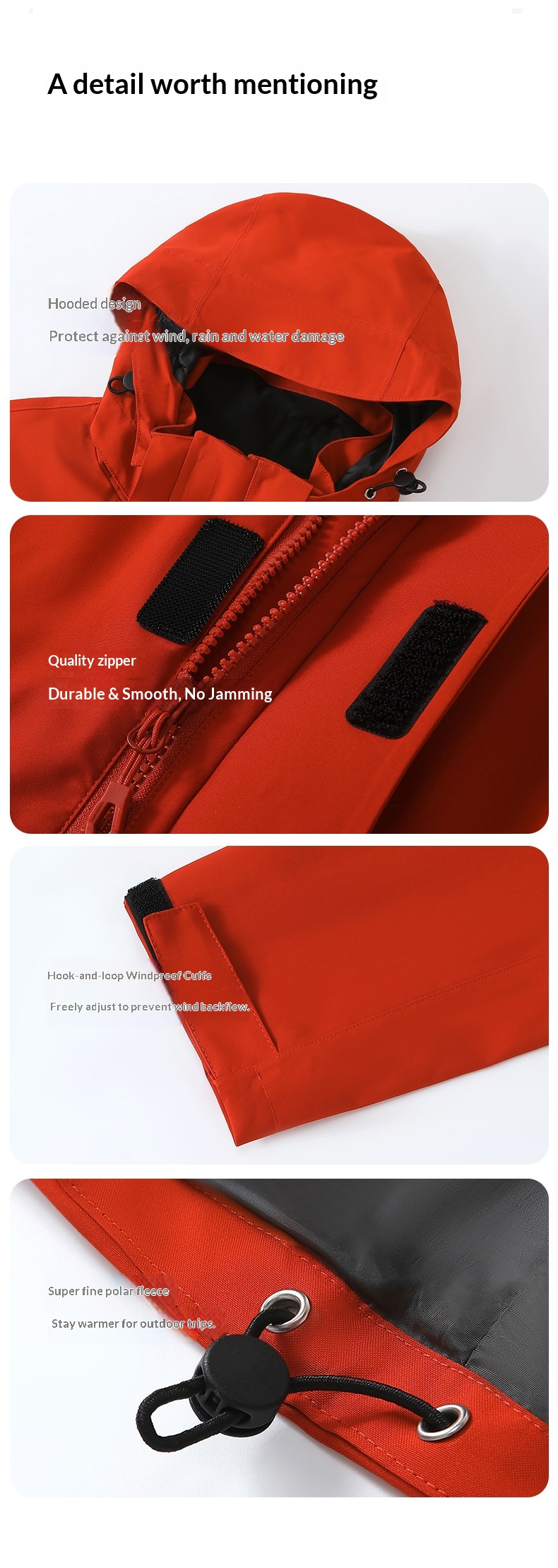 boy Boy Tuo Road Same Style Jacket Women Three-in-One Men Outdoor Windproof Waterproof Mountaineering Clothing Coat Enterprise_voghion.com