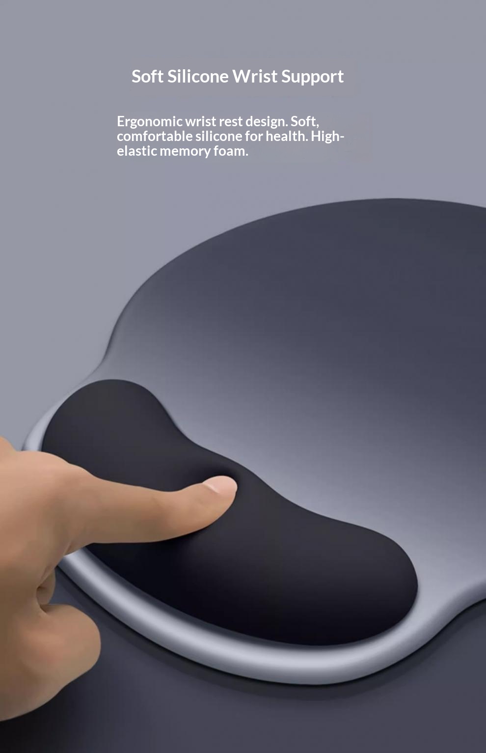 NeoGear NeoGear NeoGear Simple Gradient Mouse Keyboard Rest Memory Foam Support Wrist Pad per donne e uomini_voghion.com