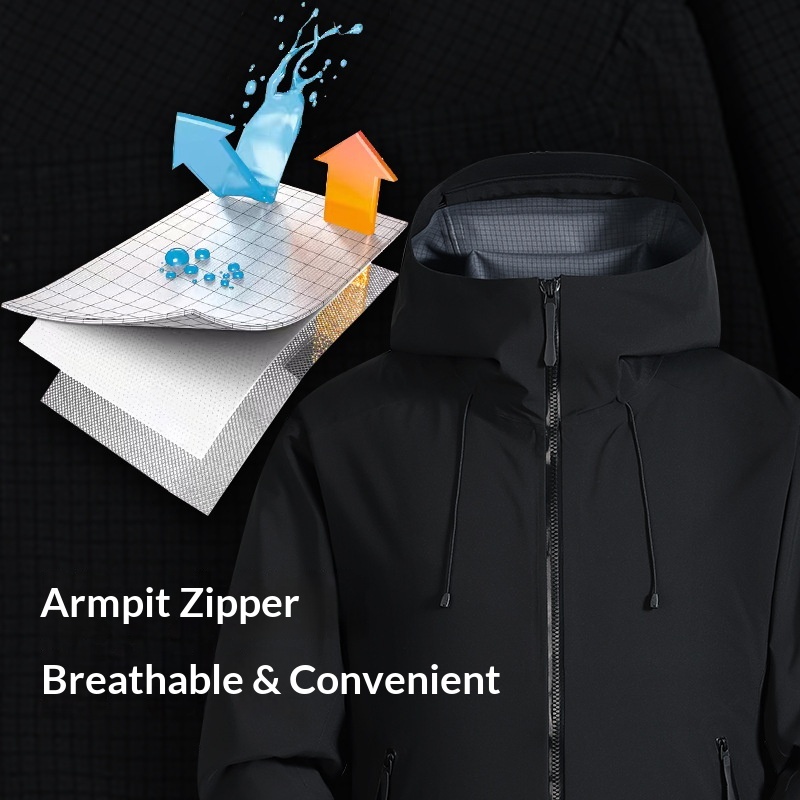 Boy Bird House Jacke im gleichen Stil für Damen, einlagige Herren-Wanderjacke, hohe Atmungsaktivität und Feuchtigkeitsdurchlässigkeit_voghion.com