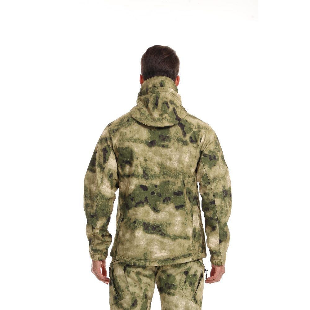 ESDY Softshell-Outdoorjacke für Jungen, Tarnmuster, Thermojacke für Herren, winddicht, ideal zum Radfahren und Wandern._voghion.com