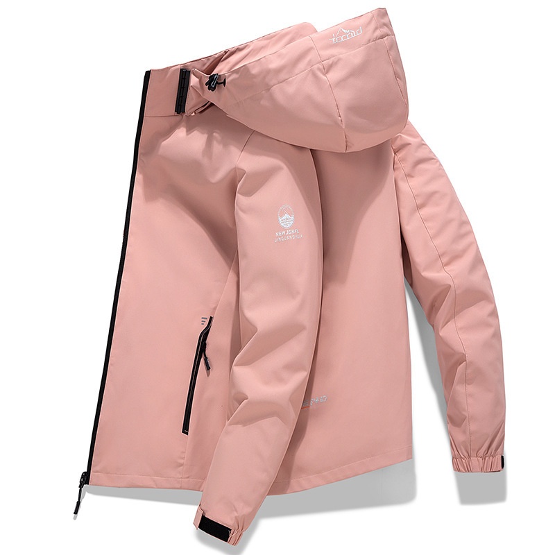 boy Boy 2025 New Main Promotion Detachable Hood Men's Windbreaker Casual Windproof Jacket For Young And Middle-aged Men_voghion.com