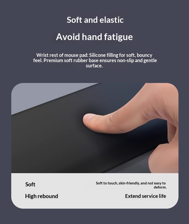 NeoGear NeoGear NeoGear Simple Gradient Mouse Keyboard Rest Memory Foam Support Wrist Pad per donne e uomini_voghion.com