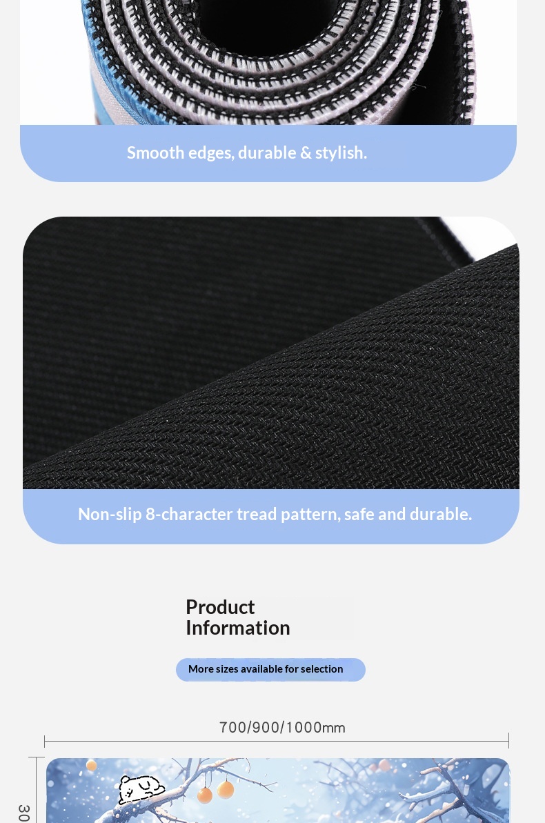 NeoGear NeoGear NeoGear Line Art Puppy Mouse Extra Large Student E-sports Game Anime Two-dimensional Computer Keyboard Pad Desk Mat_voghion.com