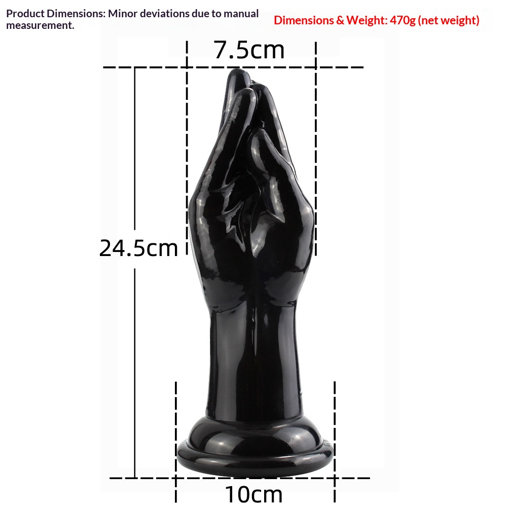 LuvBox AD442 Fairy Hand P 24CM Fisting Realistic Dildo Arm Ultra Thick Anal Plug Adult Sex Toys_voghion.com