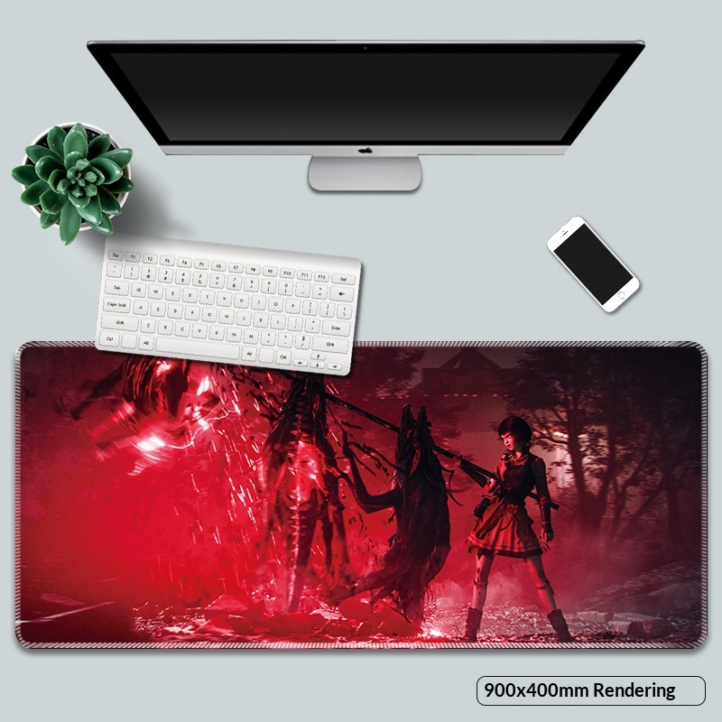 NeoGear NeoGear NeoGear Linglong Mouse Extra Large Tappetino per tastiera da gioco per computer Lavabile Resistente allo sporco Dropshipping Anime Desk Mat Supply_voghion.com