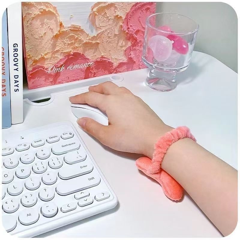 NeoGear NeoGear NeoGear NeoGear Cute Support Elastic Band Fresh Plaid Small Pillow Mouse Pad Typing Office Wrist Cushion_voghion.com