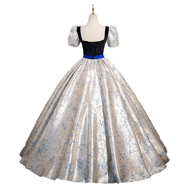 ChicShe Evening Elegant Performance Costume Student Vocal Exam High-end Stage Bel Canto Solo Puffy Dress Banquet Host_voghion.com