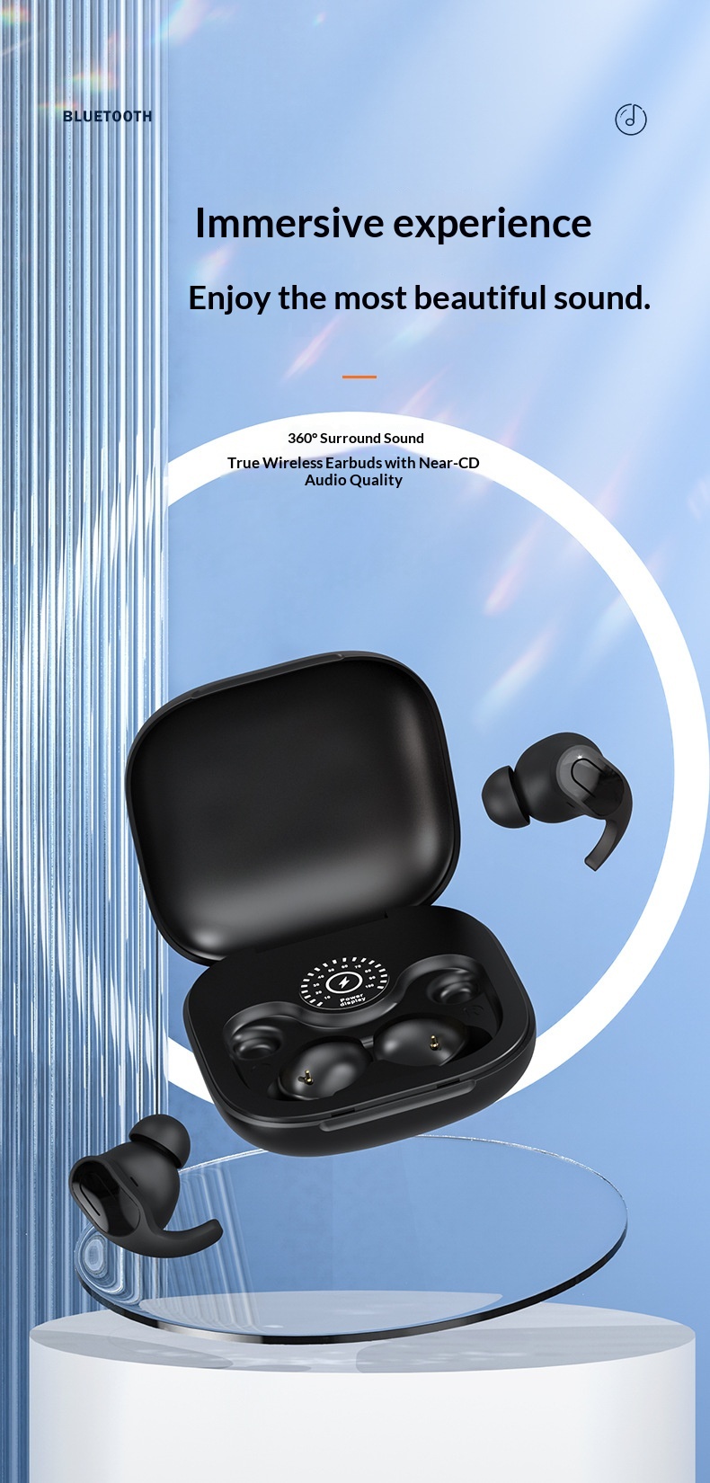 NeoGear NeoGear Cross-border TWS True Wireless Bluetooth Earbuds High-Quality Sound In-Ear Running Sports Long Battery Life Gaming_voghion.com